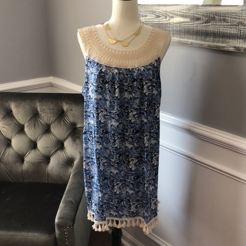 Sweet Crochet Summer Dress NWT